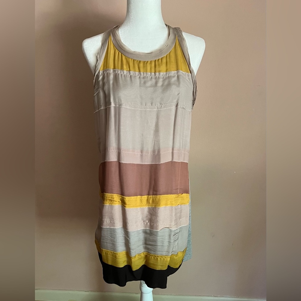 Vintage French Racerback Dress Sz. M/L